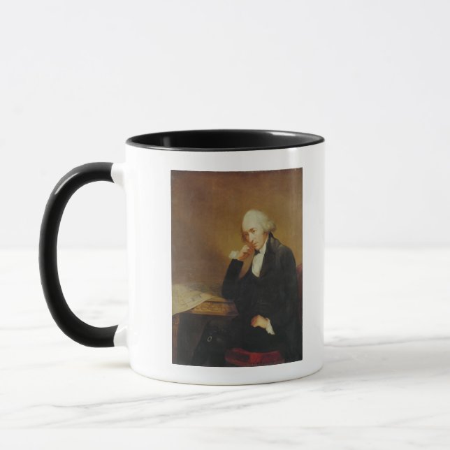 Portrait of James Watt  1792 Mug (Left)