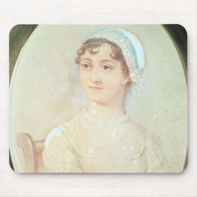 Portrait of Jane Austen Mouse Mat (Front)