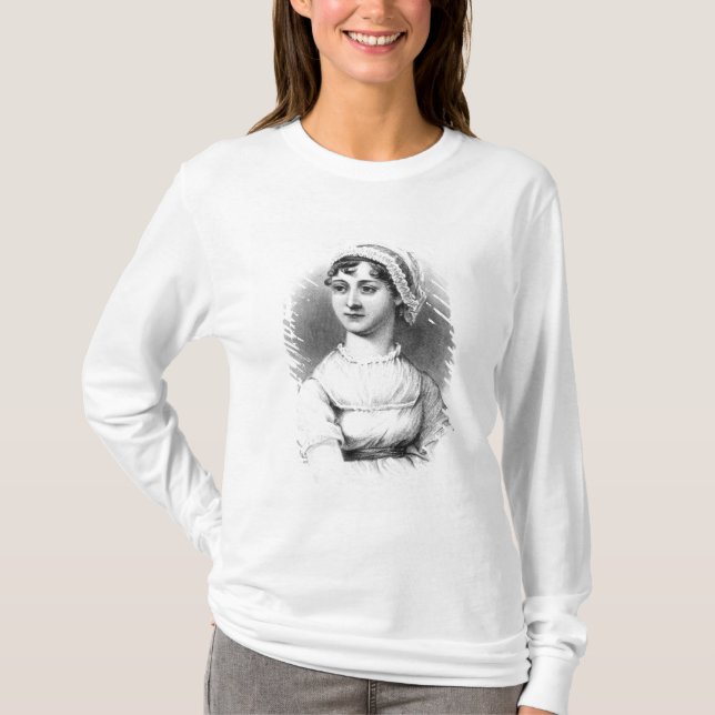 Portrait of Jane Austen T-Shirt (Front)