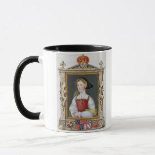 Portrait of Jane Seymour (c.1509-37) 3rd Queen of Mug