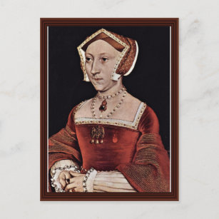 Portrait Of Jane Seymour, Queen Of England Postcard