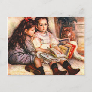 Portrait of Jean and Genevieve Caillebotte -Renoir Postcard