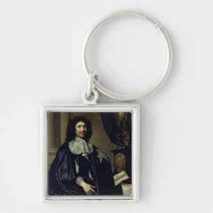 Portrait of Jean-Baptiste Colbert de Torcy 1666 Key Ring