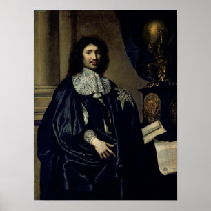 Portrait of Jean-Baptiste Colbert de Torcy  1666 Poster