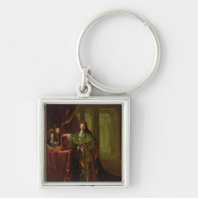 Portrait of Jean-Baptiste Colbert Key Ring (Front)