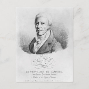 Portrait of Jean-Baptiste de Monet Postcard