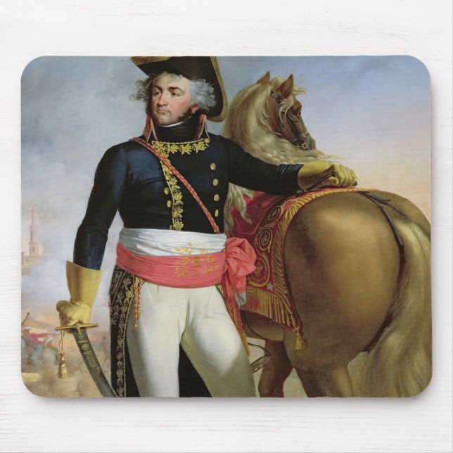 Portrait of Jean Baptiste Kleber Mouse Mat (Front)