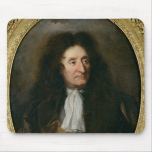 Portrait of Jean de La Fontaine Mouse Mat