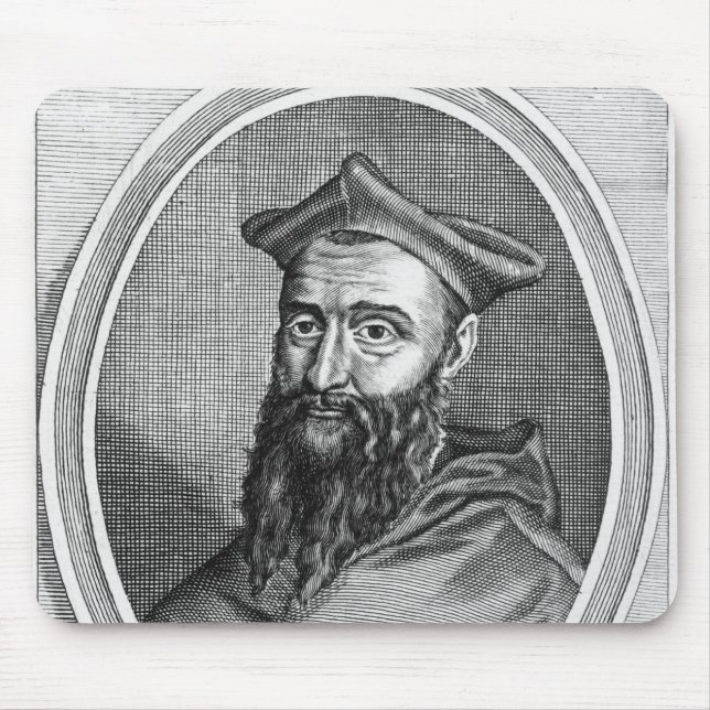 Portrait of Jean du Bellay Mouse Mat (Front)