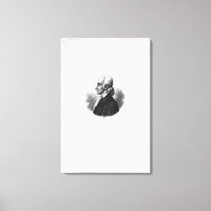 Portrait of Jean Frederic Oberlin Canvas Print