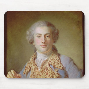 Portrait of Jean-Georges Noverre , 1764 Mouse Mat