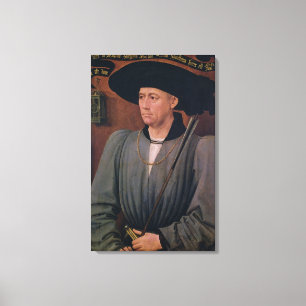 Portrait of Jean Lefevre de Saint-Remy Canvas Print