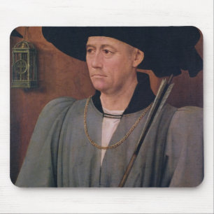 Portrait of Jean Lefevre de Saint-Remy Mouse Mat
