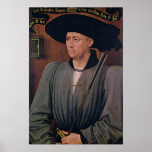 Portrait of Jean Lefevre de Saint-Remy Poster