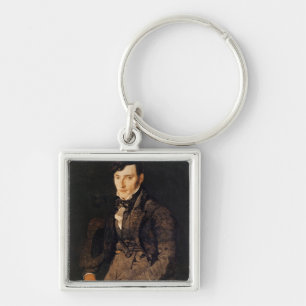 Portrait of Jean-Pierre-Francois Gilibert Key Ring
