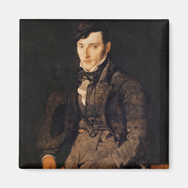 Portrait of Jean-Pierre-Francois Gilibert Magnet (Front)