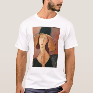 Portrait of Jeanne Hebuterne in a large hat T-Shirt