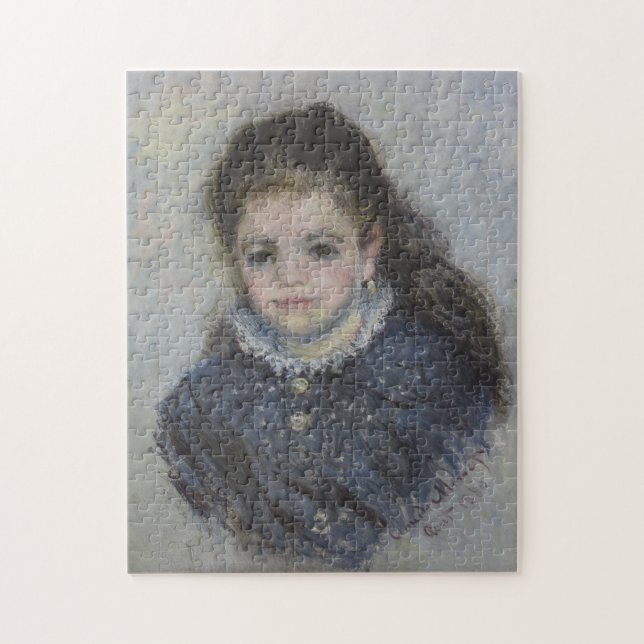 Portrait of Jeanne Serveau Monet Fine Art Jigsaw Puzzle (Vertical)