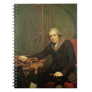 Portrait of Jesse Ramsden (1735-1800) (oil on canv Notebook
