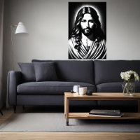 Portrait of Jesus Christ | AI Art Poster