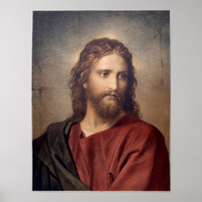 Portrait of Jesus Poster (Front)