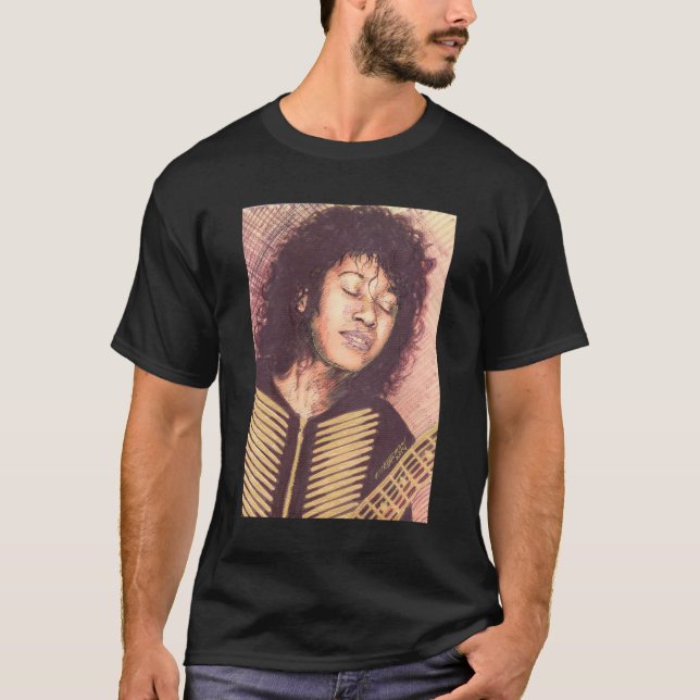 PORTRAIT OF JOAN ARMATRADING T-Shirt (Front)