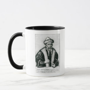 Portrait of Johannes Gutenberg Mug