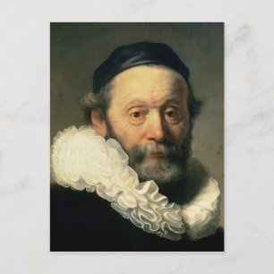 Portrait of Johannes Uyttenbogaert Postcard