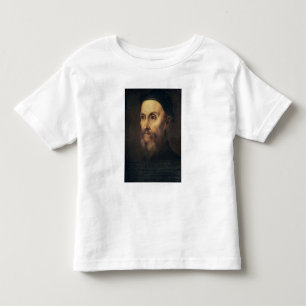 Portrait of John Calvin Toddler T-Shirt