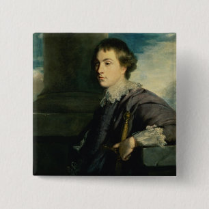 Portrait of John Charles Spencer, Lord Althorp (oi 15 Cm Square Badge