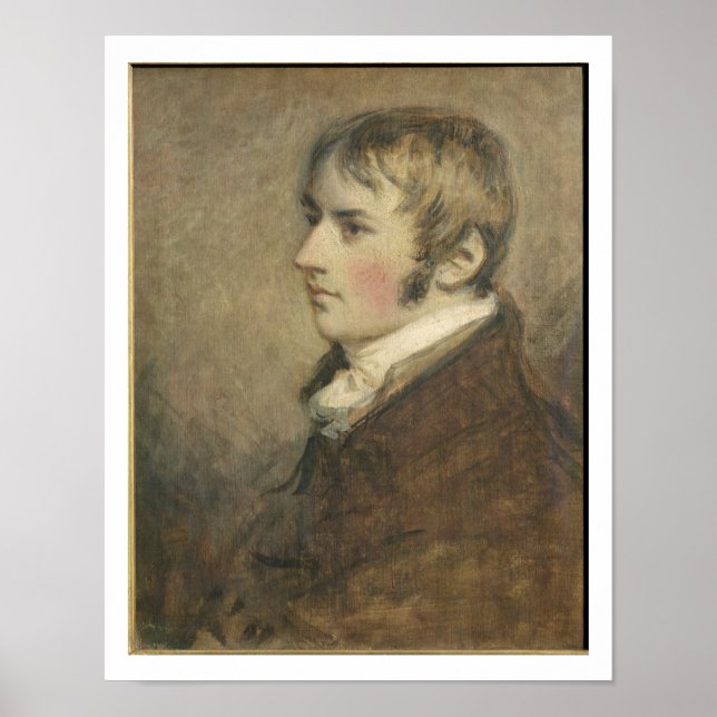 Portrait of John Constable (1776-1837) aged twenty Poster (Front)