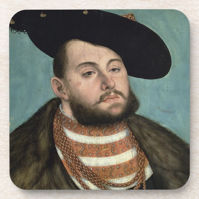Portrait of John Frederick the Magnanimous (1503-5 Coaster (Front)