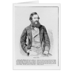 Portrait of John Hanning Speke (1827-64) (engravin