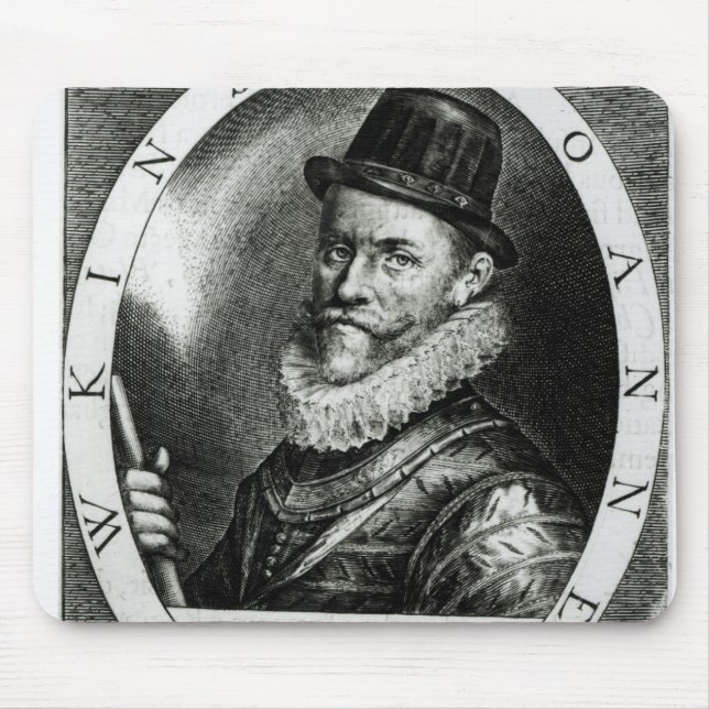 Portrait of John Hawkins Mouse Mat (Front)