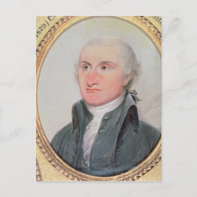Portrait of John Jay Postcard (Front)