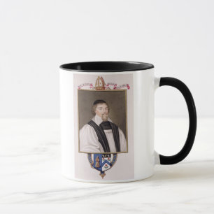 Portrait of John Jewel (1522-71) Bishop of Salisbu Mug