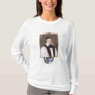 Portrait of John Jewel (1522-71) Bishop of Salisbu T-Shirt