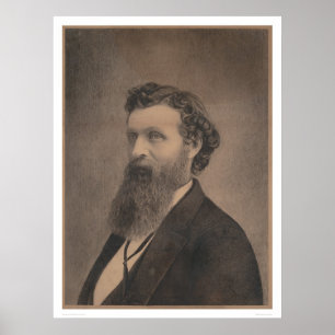 Portrait of John Muir (1349) Poster