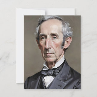 Portrait Of John Tyler Holiday Card