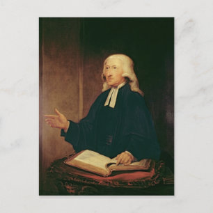 Portrait of John Wesley 1788 Postcard