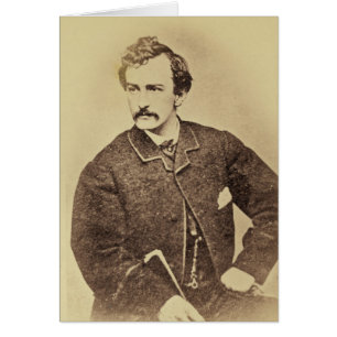 Portrait of John Wilkes Booth 1861-65