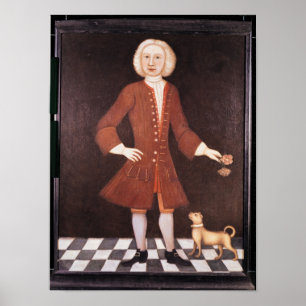 Portrait of Jonathan Bentham, c.1725 Poster