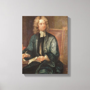 Portrait of Jonathan Swift  c.1718 Canvas Print