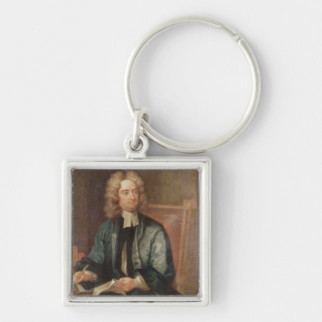 Portrait of Jonathan Swift  c.1718 Key Ring (Front)