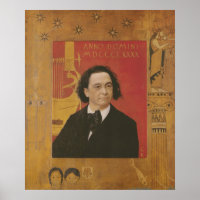 Portrait of Josef Pembaur — Gustav Klimt (1890)