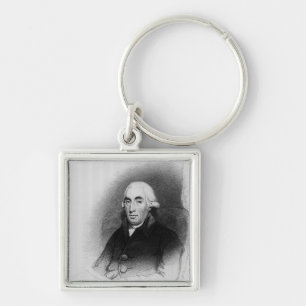 Portrait of Joseph Black Key Ring