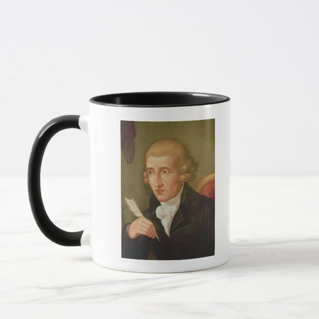 Portrait of Joseph Haydn Mug (Left)