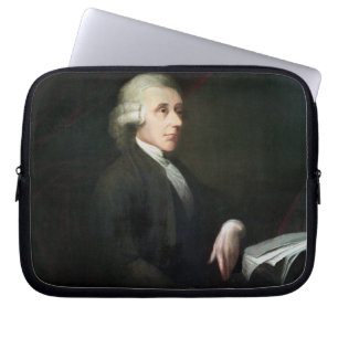 Portrait of Joseph Priestley (1733-1804) (oil on c Laptop Sleeve