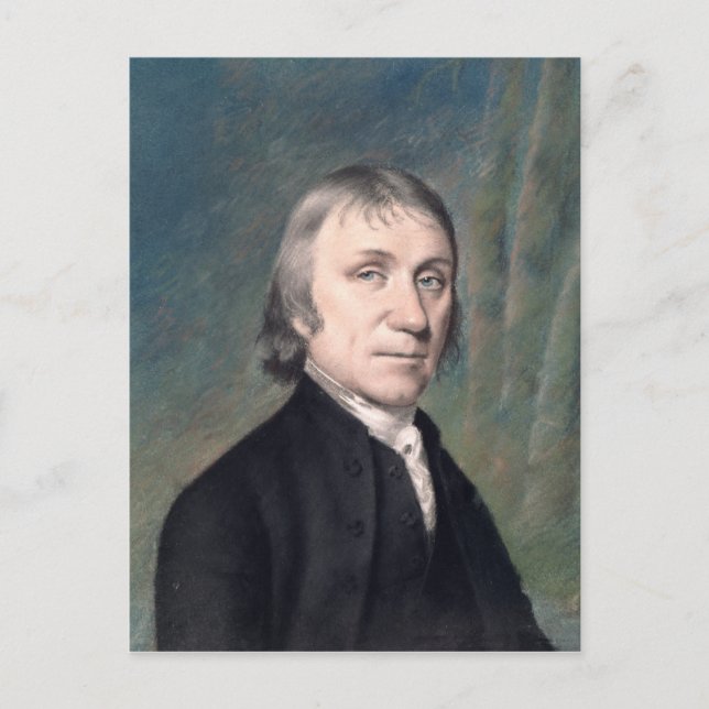 Portrait of Joseph Priestley , c.1797 Postcard (Front)