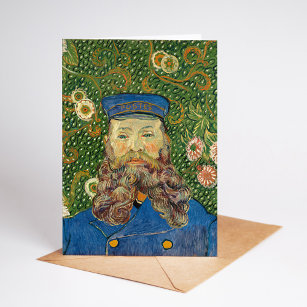 Portrait of Joseph Roulin   Vincent Van Gogh Card